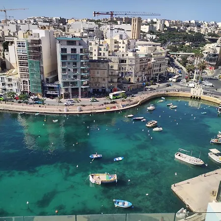 Luxury Sea Front At Spinola Bay St Julians Apartman *