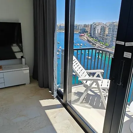 Luxury Sea Front At Spinola Bay St Julians Apartment *