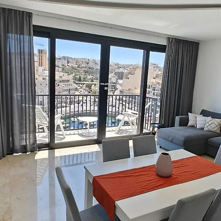 Luxury Sea Front At Spinola Bay St Julians